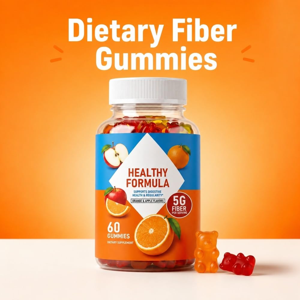 Deliziose Caramelle Gommose Con Fibre Prebiotiche Al Gusto Di Mela