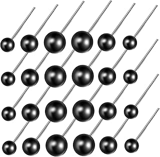 Didiseaon 300 Pçs Olhos De Vidro De Pelúcia Bichos De Pelúcia Bonecas Pretas De Pelúcia Olhos De Boneca Para Crochê Material De Boneca DIY Olhos De Segurança Para Boneca Olhos De Plástico