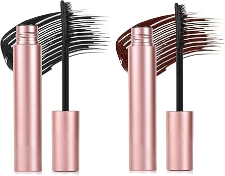 Relaxrich Mascara, Relaxrich Lengthening and Curling Mascara, Waterproof Mascara, Long-Lasting and Smudge-Free