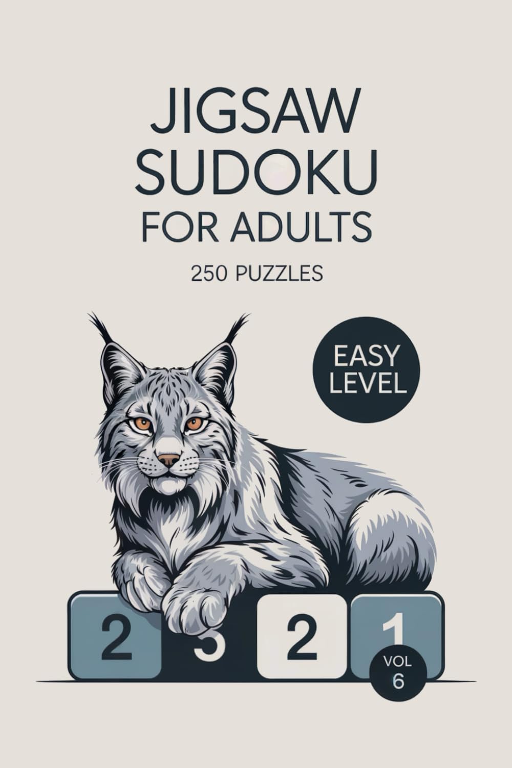 Jigsaw Sudoku for Adults: 250 Easy Brain Puzzles To Support Gentle Focus Volume 6