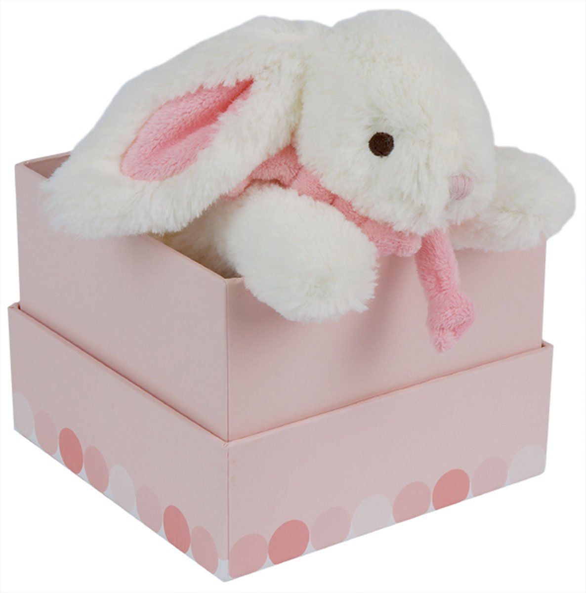 Doudou et Compagnie 1239 Lapin Bonbon maskotka, mała, różowa