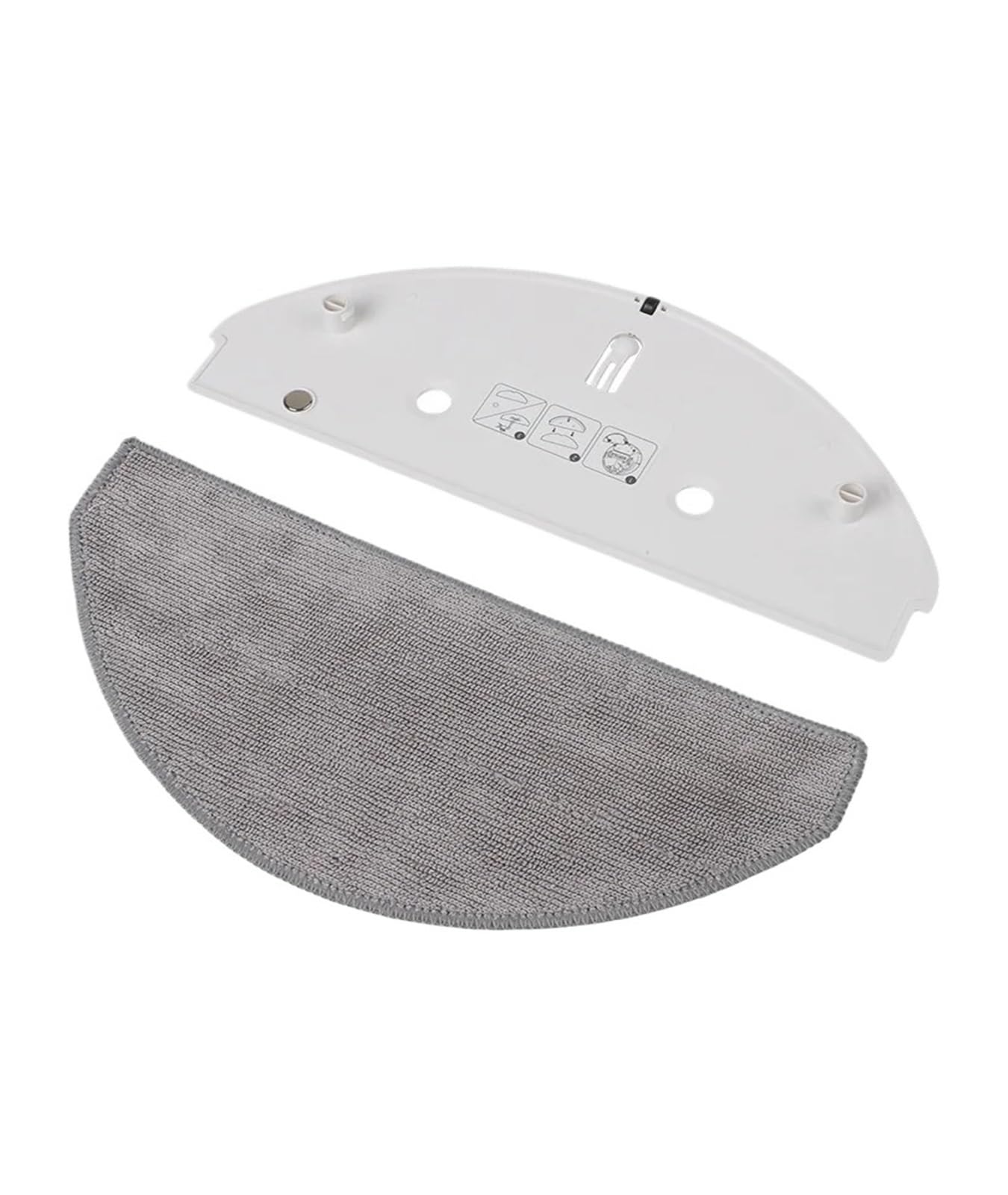 WNBMFSTYYU Mop Bracket & Mop Cloth Replacement Accessories, Compatible For Roomba Combo RVG-Y1,Y0112,Y0140,Y0110， Robot Vacuum Cleaner Parts