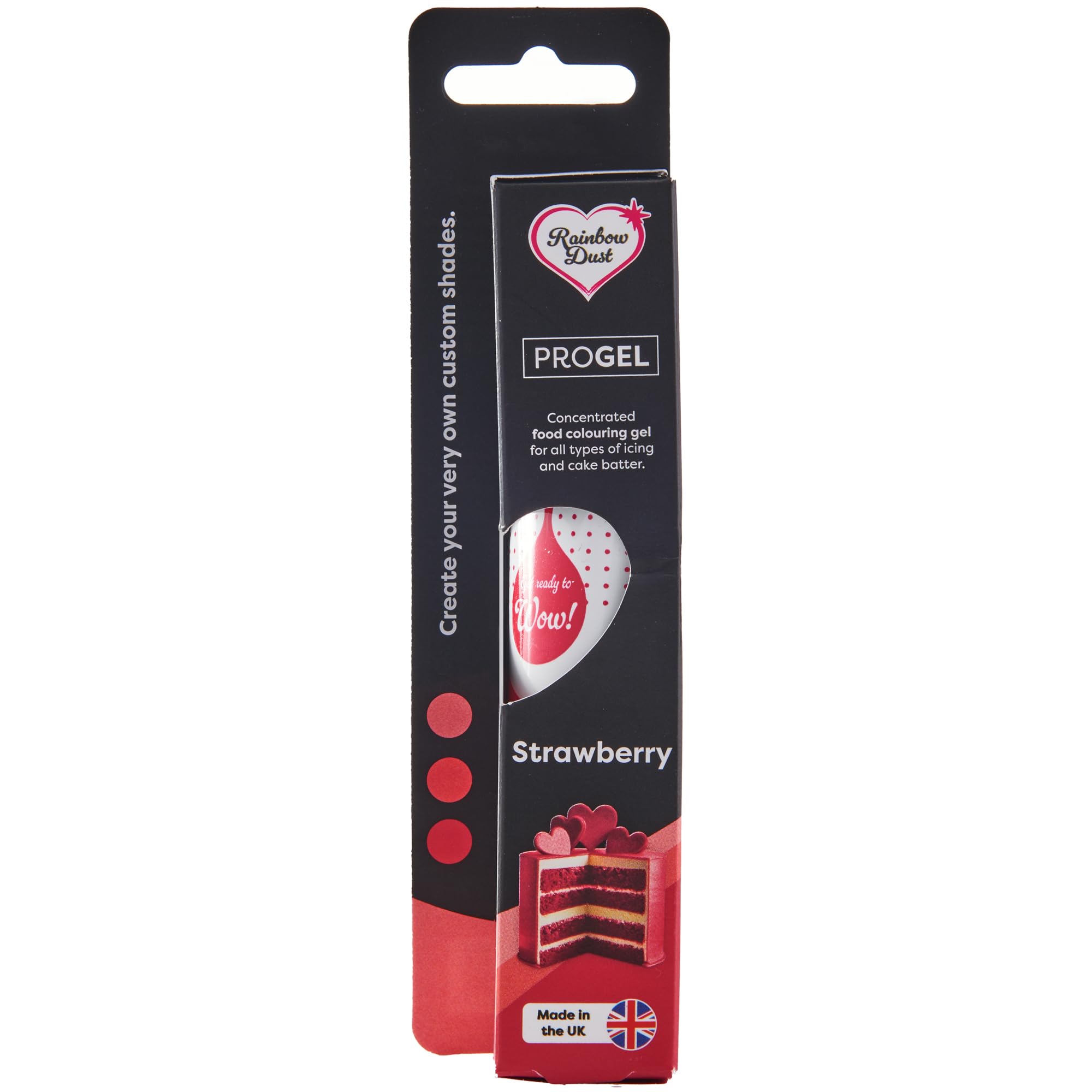 Rainbow Dust ProGel Colorante Alimentario Profesional Fresa 25g