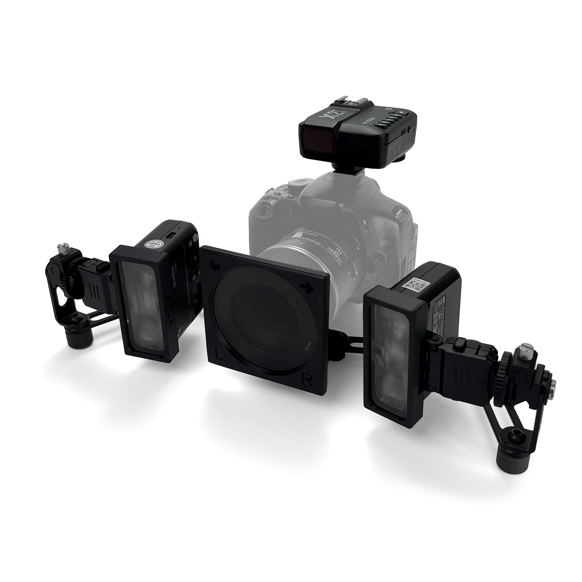 Godox MF-12 Lot de filtres polarisants pour photographie dentaire sans éblouissement