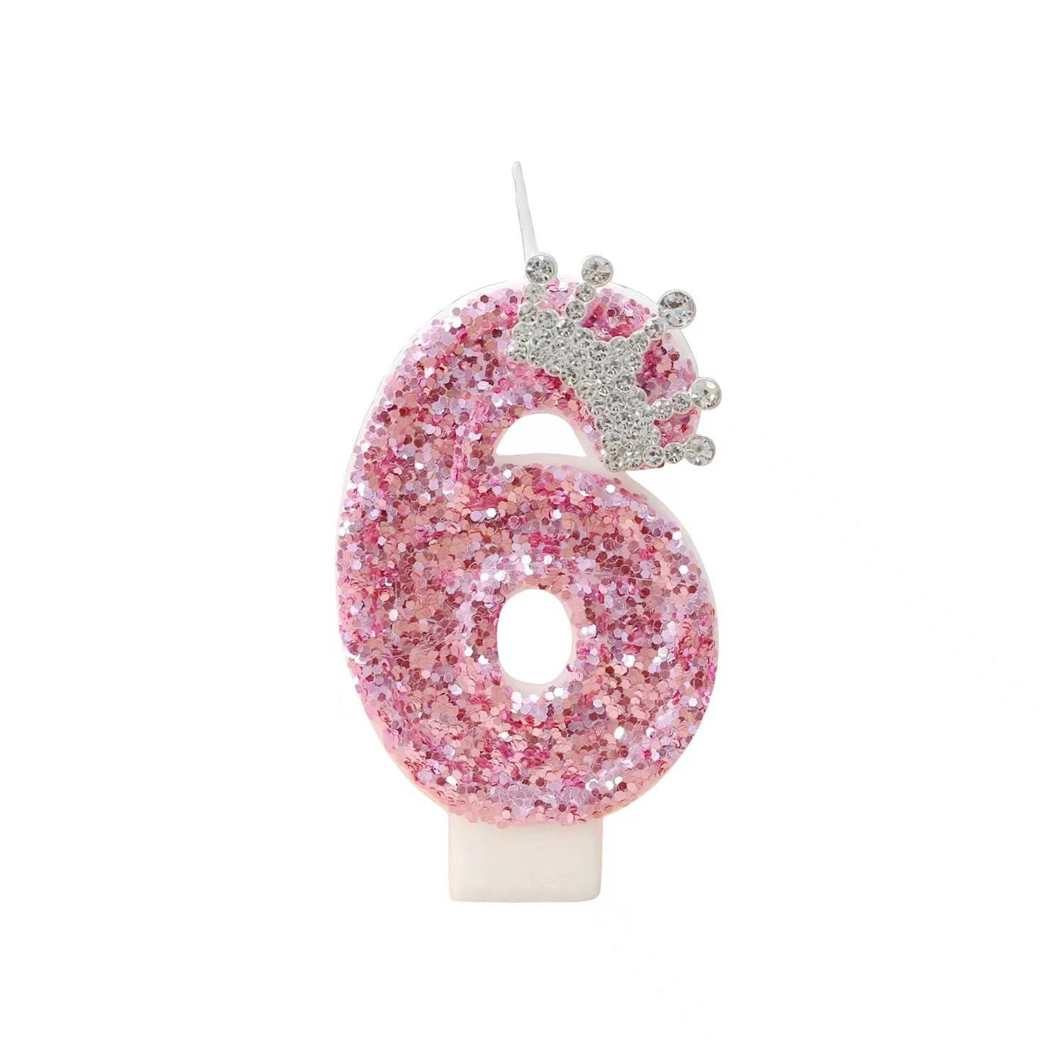 Large Birthday Candles 1st One Year Cake Baby Roman Cool Number Candle 123456789 Cake Topper Numeral Candle Party Wedding Anniversary Decorations?PKcrown6?