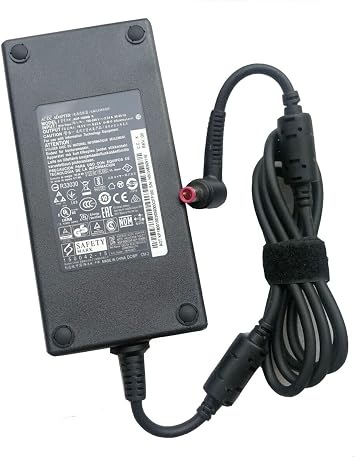 19V 9.23A 180W AC Power Adapter 7.4 x 5.0mm Big pin Compatible for Acer Predator 17 G5-793-79SG G5-793 G9-791-71MG G9-791-75PV Series ADP-180MB K Laptop Power Supply