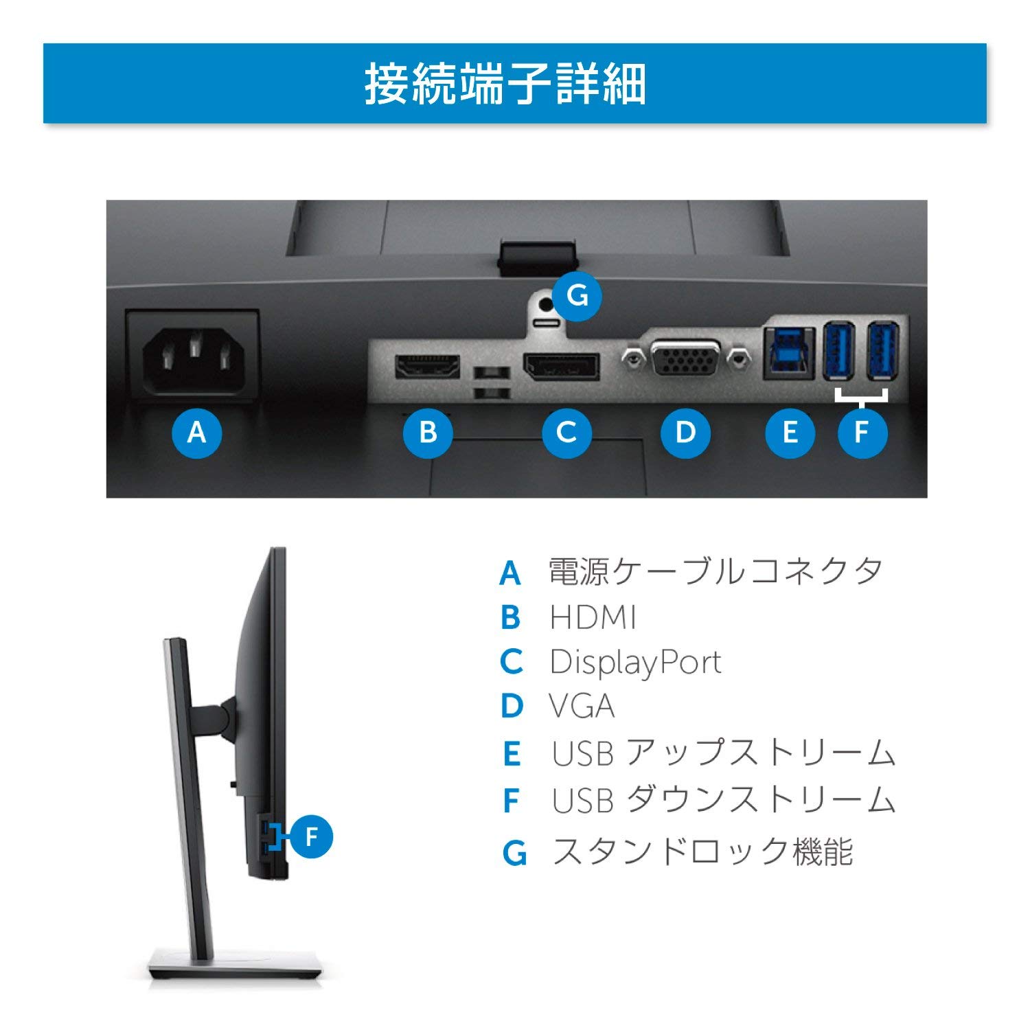 Amazon.co.jp: 【整備済み品】 Dell モニター 23インチ 超広視野角