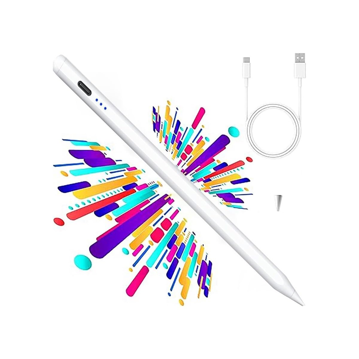 Kompaktowy rysik magnetyczny, pojemnościowy rysik kompatybilny z odrzuceniem dłoni dla urządzeń z ekranem dotykowym Apple iPad