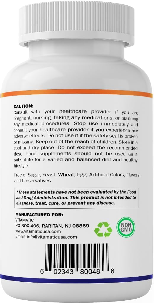 Vitamatic Icelandic Cod Liver Oil Capsules 1250mg 120 Softgels (Lemon Flavor) - Promotes Cardiovascular Health - Image 7