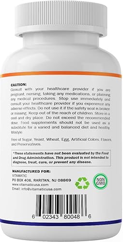 Miniatura 8 de Vitamatic Paquete de 2 cápsulas de aceite de hígado de bacalao islandés de 1250 mg 120 cápsulas blandas (sabor a limón) - Promueve la salud