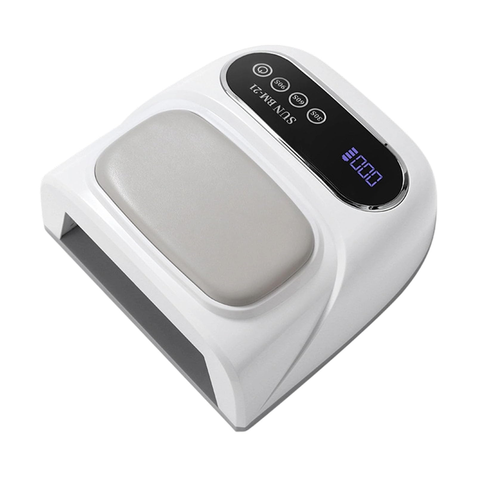 Professionelle schnurlose Nagel-Lampe, ABS-Konstruktion, ergonomische Handauflage, hochintensives Licht für schnelles Aushärten von Nagellack, Salon-Qualität, tragbares Nagellicht