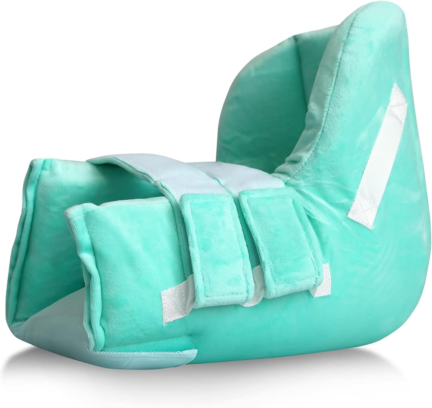 NYOrtho Heel Protectors For Pressure Sores - Soft Fabric Heel Protector - Heel Offloading Boot With Cooling Gel Pack - Ankle Pillow For Ulcers - Made in USA