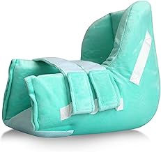 NYOrtho Heel Protectors For Pressure Sores - Soft Fabric Heel Protector - Heel Offloading Boot With Cooling Gel Pack - Ankle Pillow For Ulcers - Made in USA