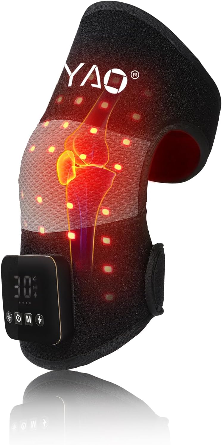 Red Light Therapy Devices 880nm LED Near Infrared for Hand Pain Relief Mitten Double Side pad for Sport Pain Fingers