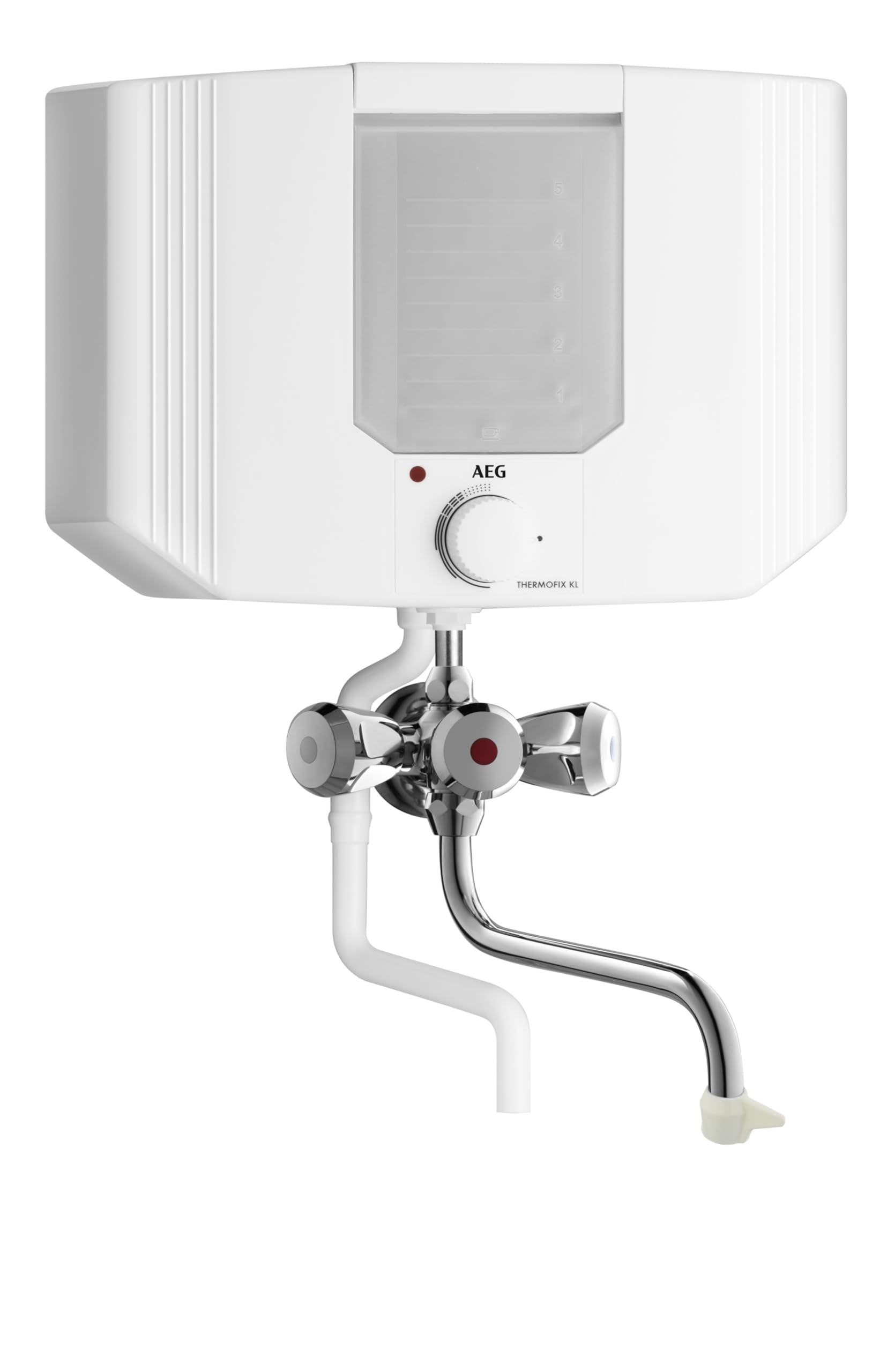AEG Kochendwassergerät Thermofix KL, Kunststoff, 5 Liter, Dreigriff-Füll- und Ablaufarmatur, 228908