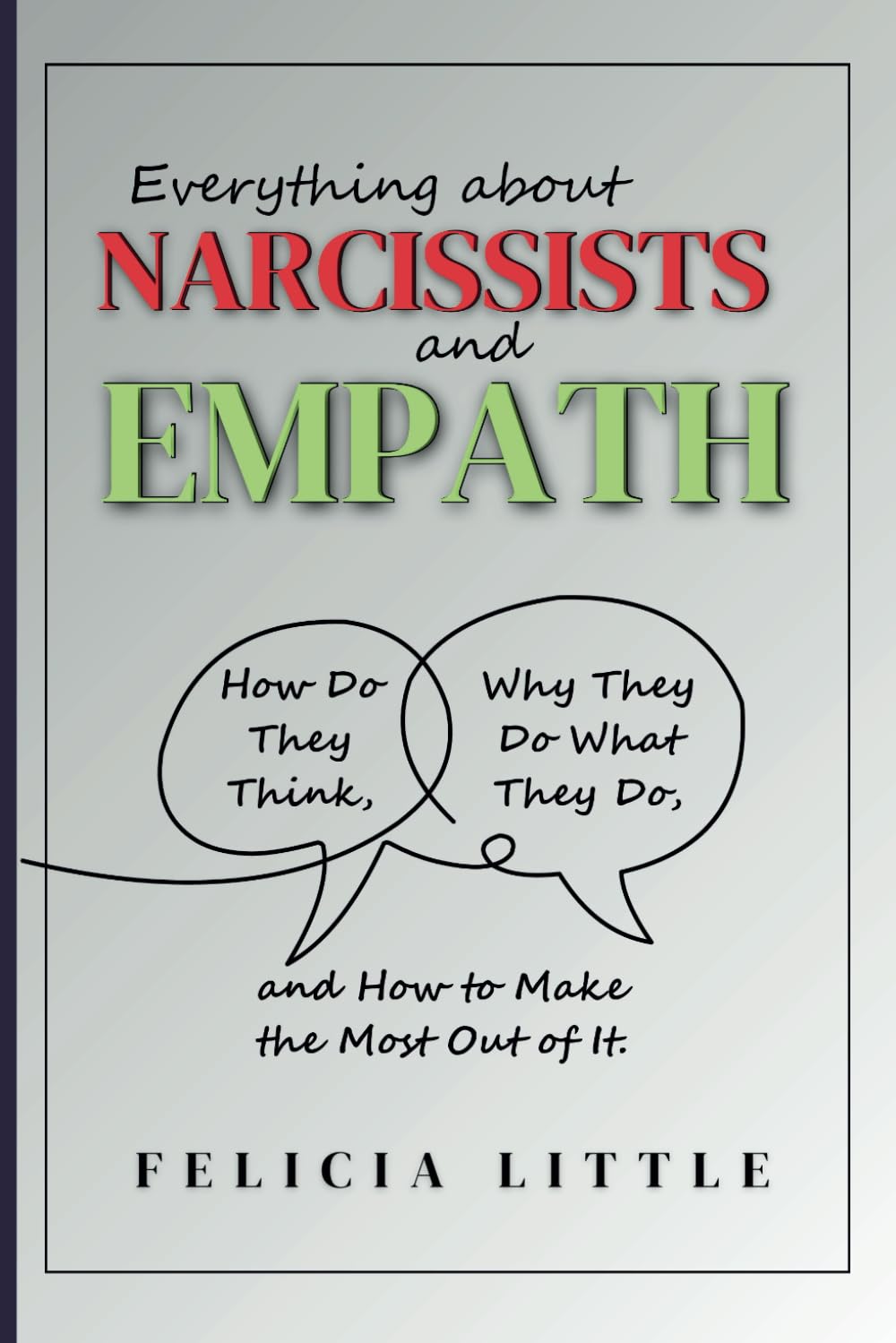 Everything about Narcissists and Empaths (2 in 1): How Do They Think, Why They Do What They Do, and How to Make the Most Out of It.