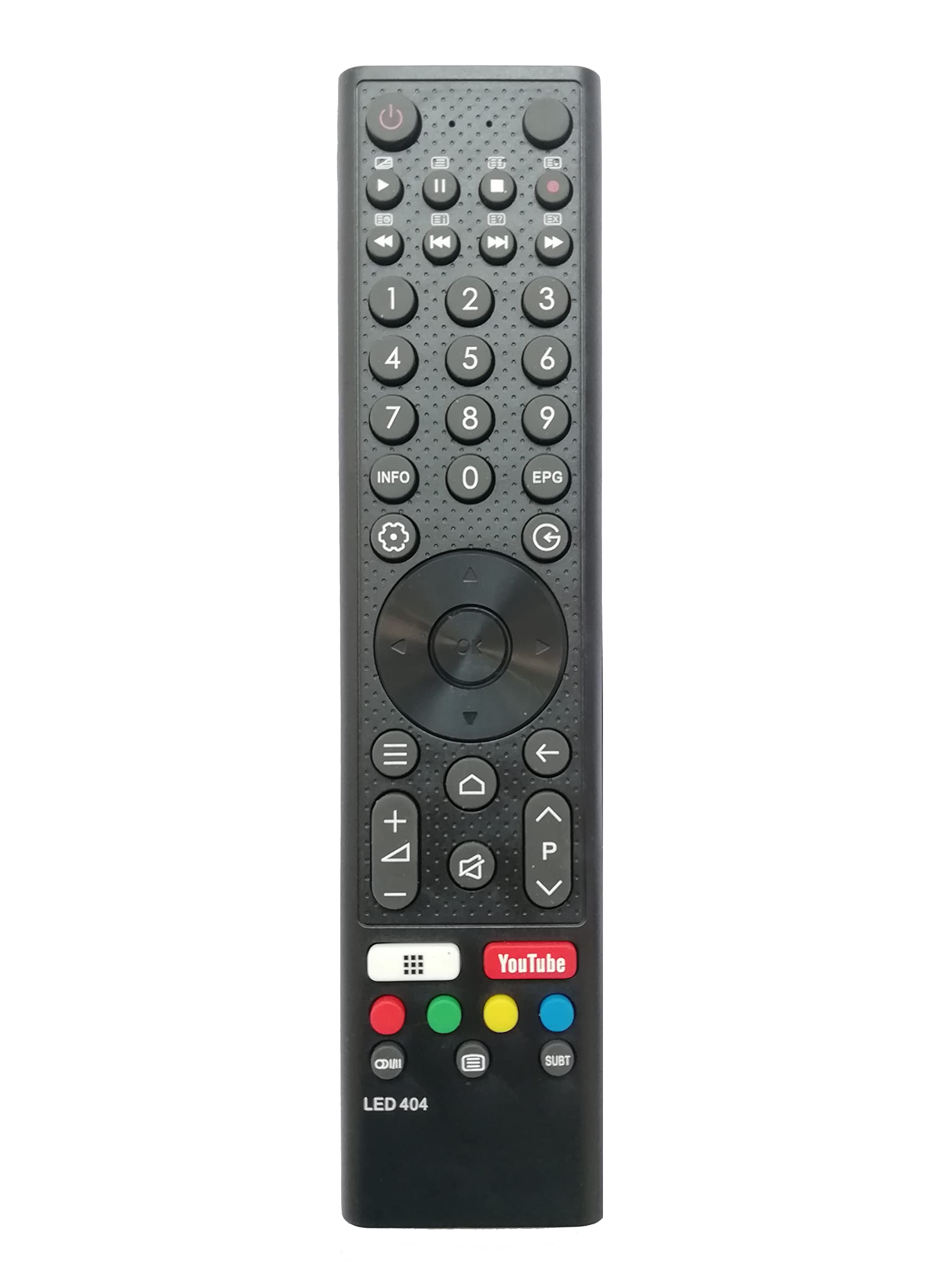 LipiWorld® Led 404 LED LCD Smart TV Remote Control (Suitable for Micromax Led Tv Remote Old Remote Exactly Same Remote Will Only Work) with YouTube Function Compatible for Micromax Tv Remote (B09LR6R6LC) Amazon Price History, Amazon Price Tracker