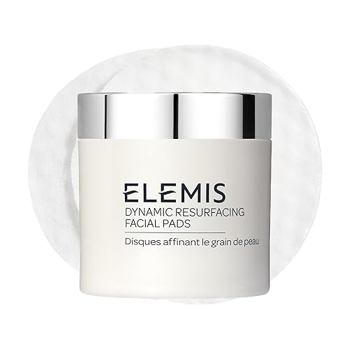 ELEMIS Dynamic Resurfacing Facial Pads, Gentle Textured Treatment Facial Exfoliating Pads - 60 Count (Pack of 1)
