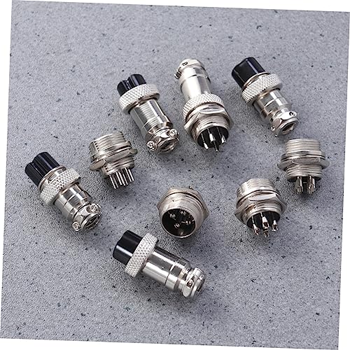 Conectores de Aviación 5Pcs Lurrose para Equipos Electrónicos miniatura 6
