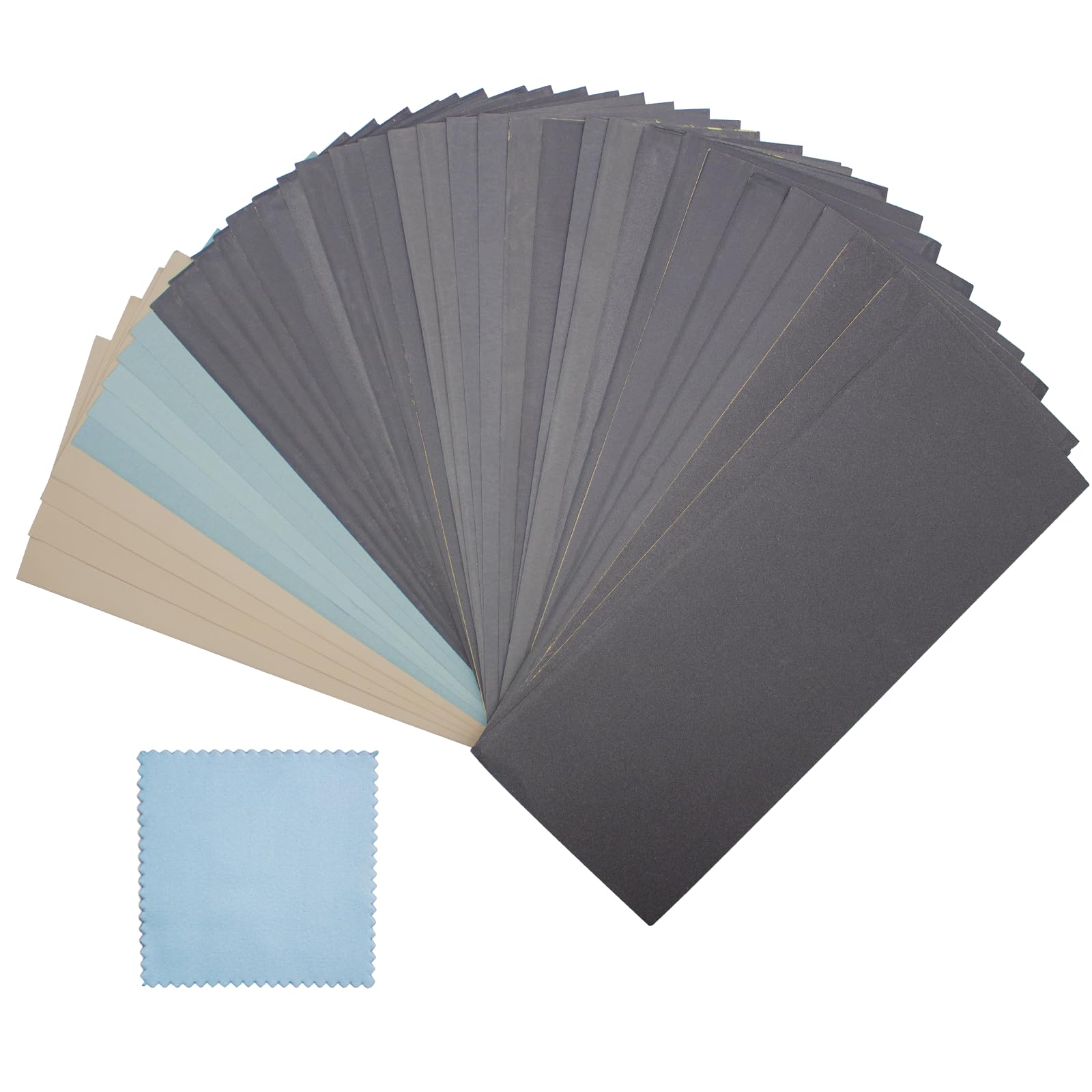 Sandpaper 400 to 3000 5000 7000 10000 20000 Grits - Image 2