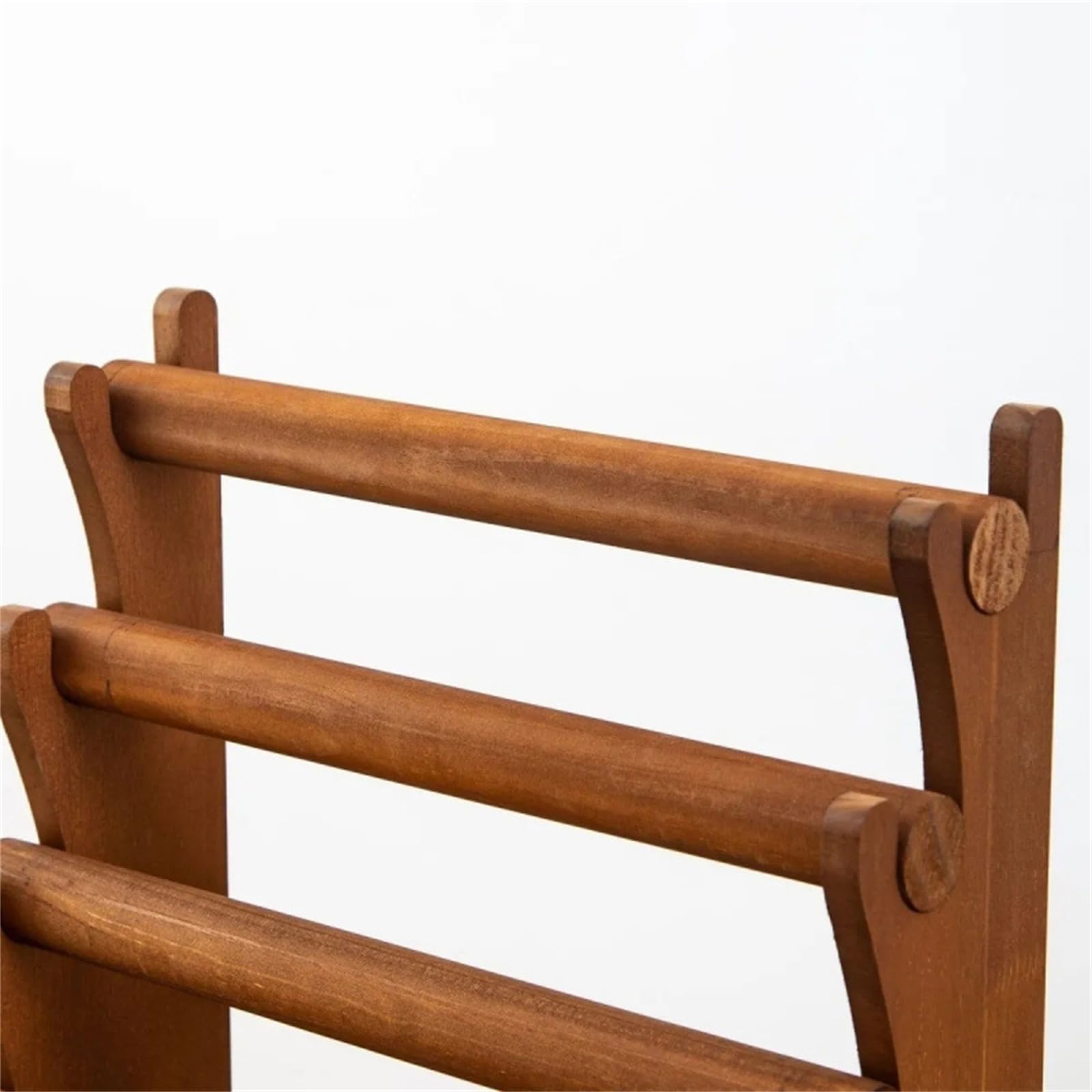 Vielseitiger Holz-Schmuck-Organizer, abnehmbarer, gestufter Armband-Halter, eleganter Präsentationsständer für Armbänder und Armreifen