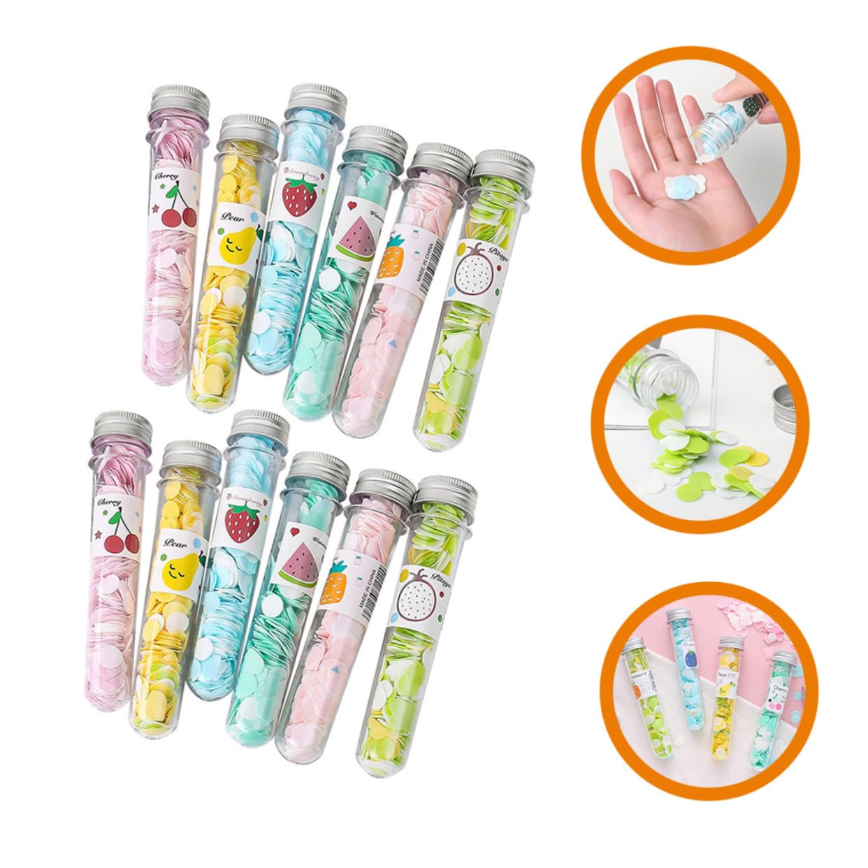 TOYANDONA Sapone in Fogli da Viaggio 12 Bottiglie Confezione Sicura Sapone Individuale per Mani per attività All'aperto e Turismo Stili Multipli