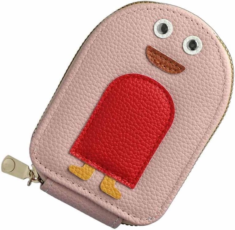 Cute Penguin PU Credit Card Coin Wallet - Portable Multi-Slots Cartoon Penguin Card Holder for Women-picture-16