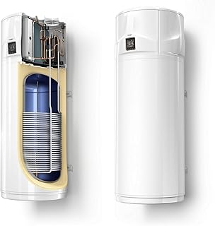 Kompakte wandhängende Brauchwasserwärmepumpe 150 Liter Wärmepumpe Warmwasser Trinkwasser Tesy HPWH 3.2