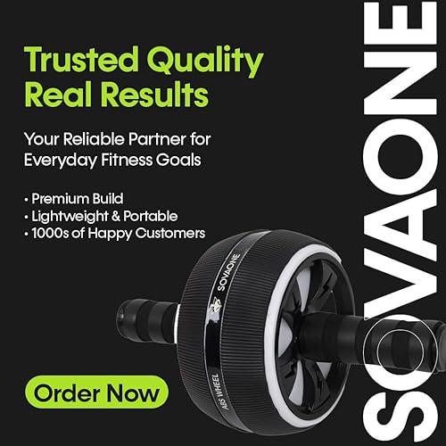 Miniatura 8 de Rueda de rodillo AB con alfombrilla de rodilla, banda elástica y cuerda de saltar