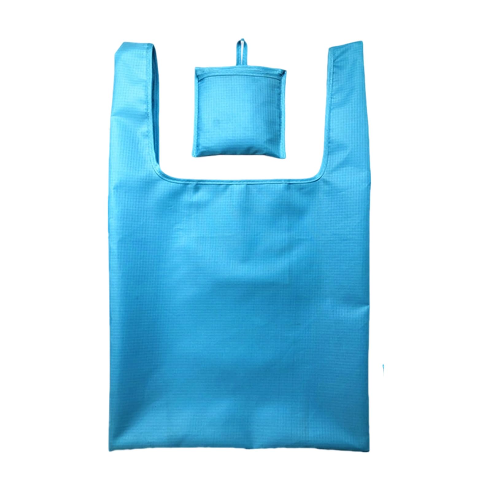 Ijksbehjf Portable Space Saving Portable Shopping Bag for Groceries Daily Use Large Capacity Grocery Bag with Handle Oxfords Fabric Foldable