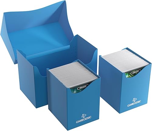 Miniatura 2 de Gamegenic Soporte de doble cubierta para más de 200 XL, solución de almacenamiento compacta para dos mazos o 200 cartas de doble manga, incluye dos