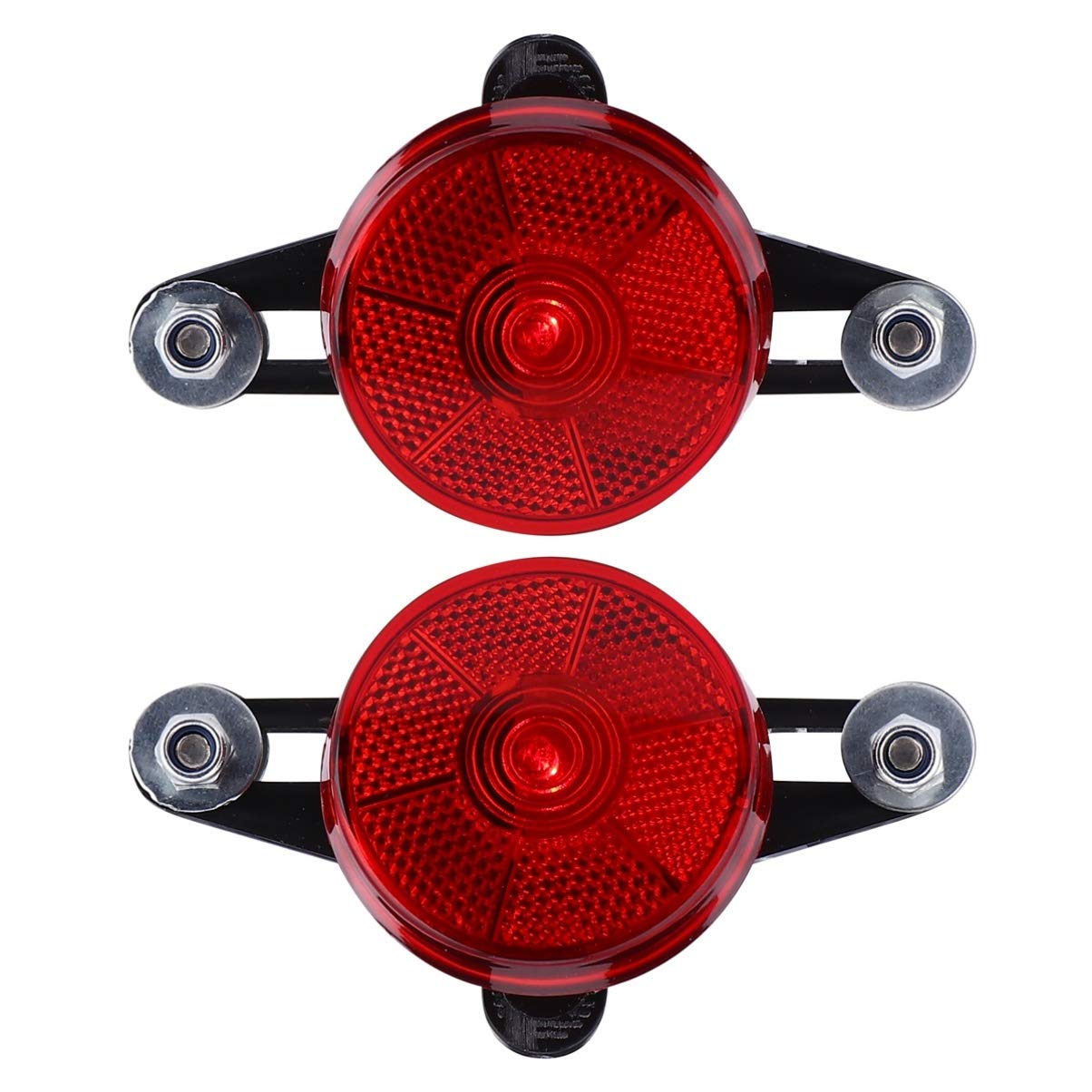 BESTonZON Posteriore per LED Multifunzione Sicurezza Facile Montare per Bici Mountain Bike E Scooter 2