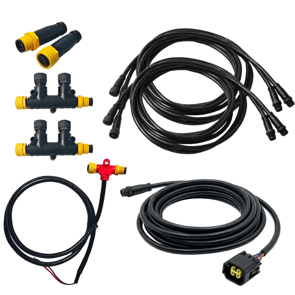 NMEA 2000 Starter Kit Compatible with Yamaha Outboard 2006-2023 | compatible with Yamaha two stroke and four stroke outboard motors 2006-2023; replaces part 000-0120-37 and 3004.6865