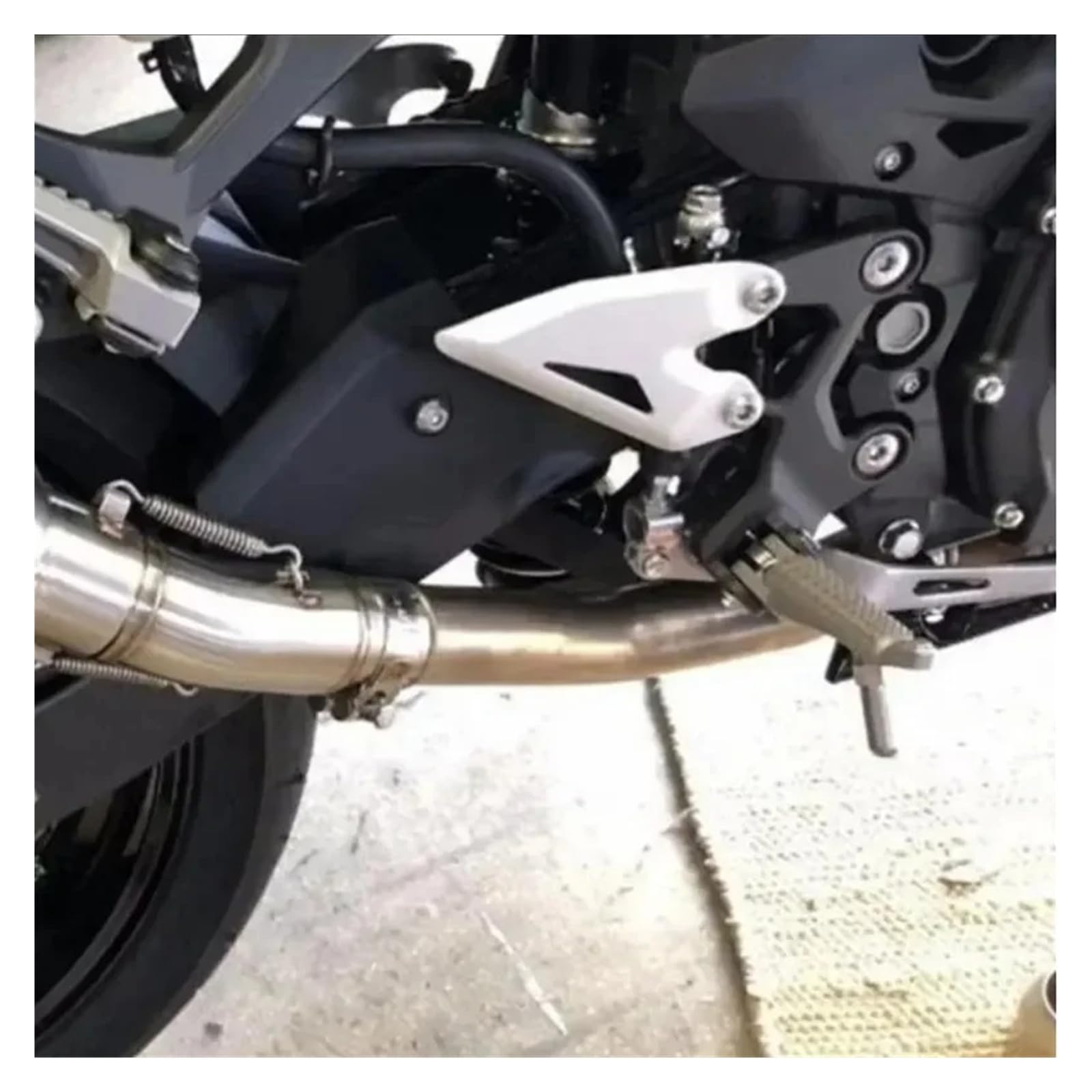 Marmitta Scarico Moto Per Kawasaki Per Ninja400 Per Z400 2017-2024 51mm Moto Di Scarico Centrale Collegamento Tubo Collegare Fuga Silenziatore