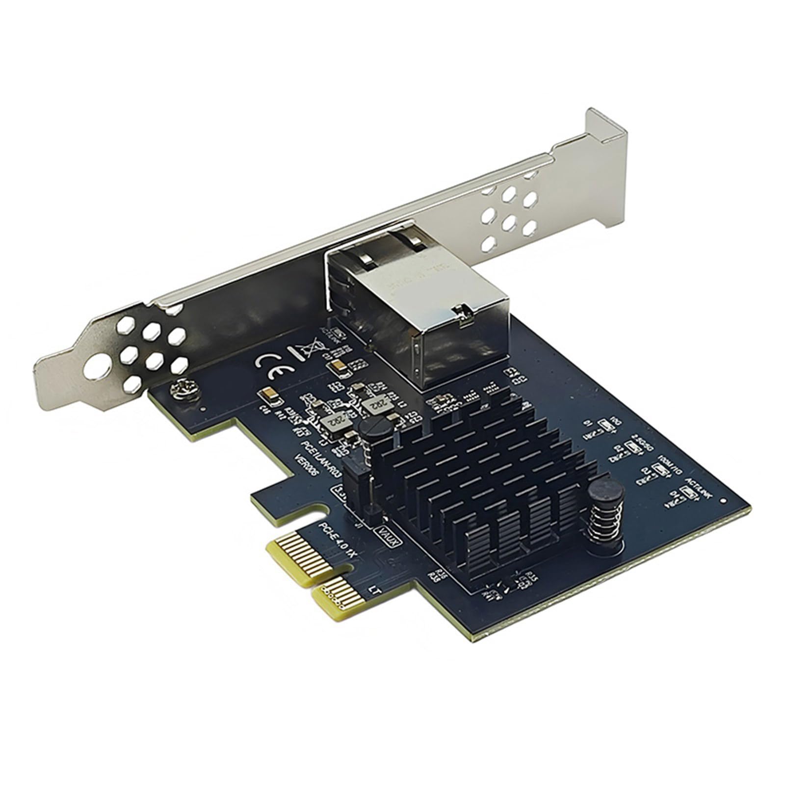 Scheda di rete 10Gbps PCIE4.0 1X RJ45 Gigabit con chip RTL8127AT per adattatore di rete per server PC