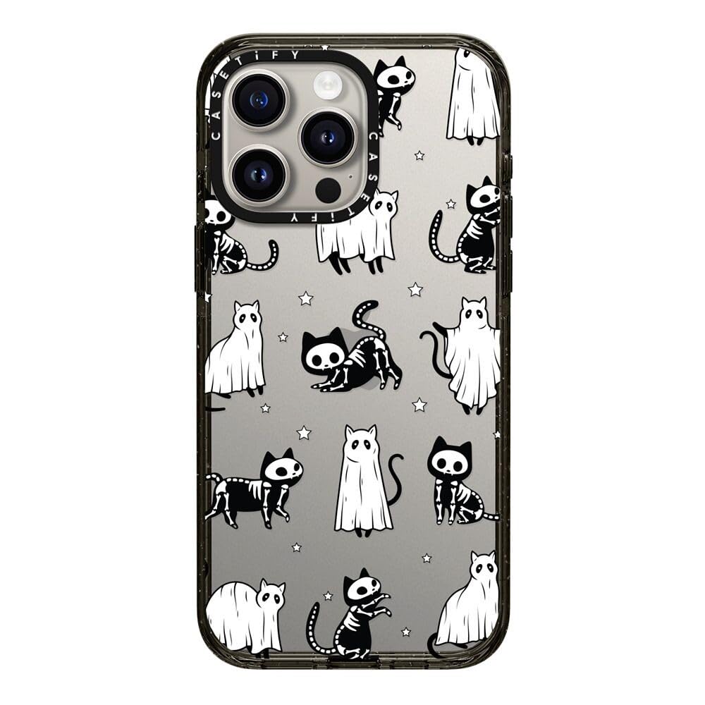 Funda para Iphone 15 Pro Max Halloween Ghost Cats