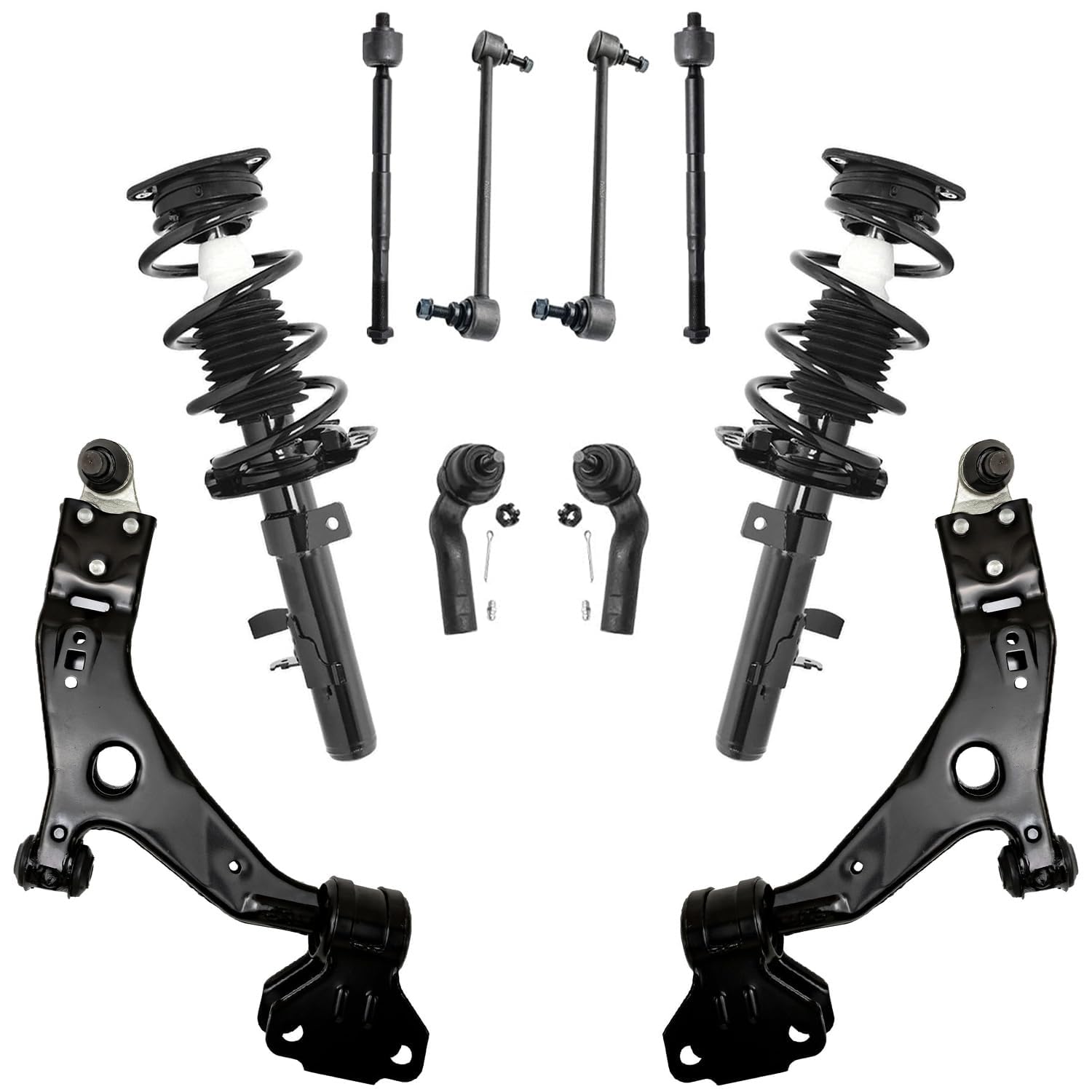 Detroit Axle - 10pc Front Struts Kit for 2013 Ford Escape