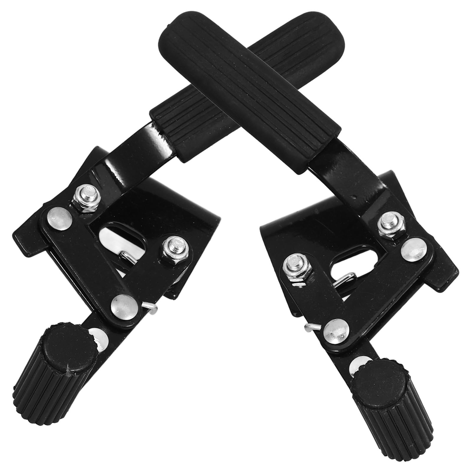 Wheelchair Hand Brake Black Pair Metal Locks Replacement Parts