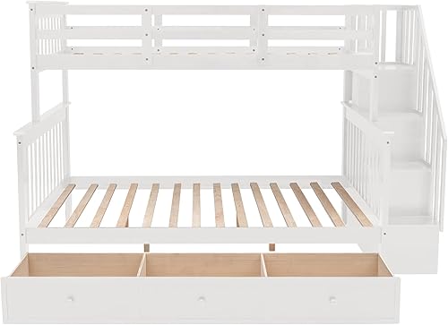 Miniatura 155 de Versatility - Litera individual sobre individual con escritorio y armario integrados, cama alta de madera maciza y plataforma independiente con