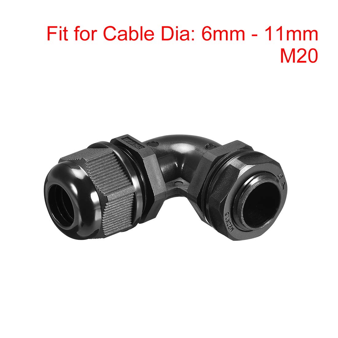 Serre Câble Presse-étoupe SOURCING MAP 1Pcs M16 Joint Nylon Hydrofuge