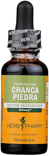 Herb Pharm Chanca Piedra - Extracto líquido para soporte del sistema urinario, 1 onza líquida