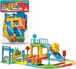 Pista Carrinhos Baby Animal Corrida Brinquedo Criança Infantil
