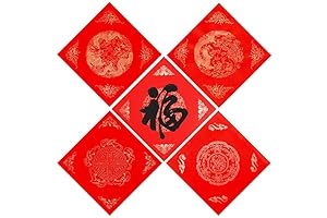 Chinese New Year Stickers, Calligraphy Copy Paper 100 Sheet Spring Festival Couplets