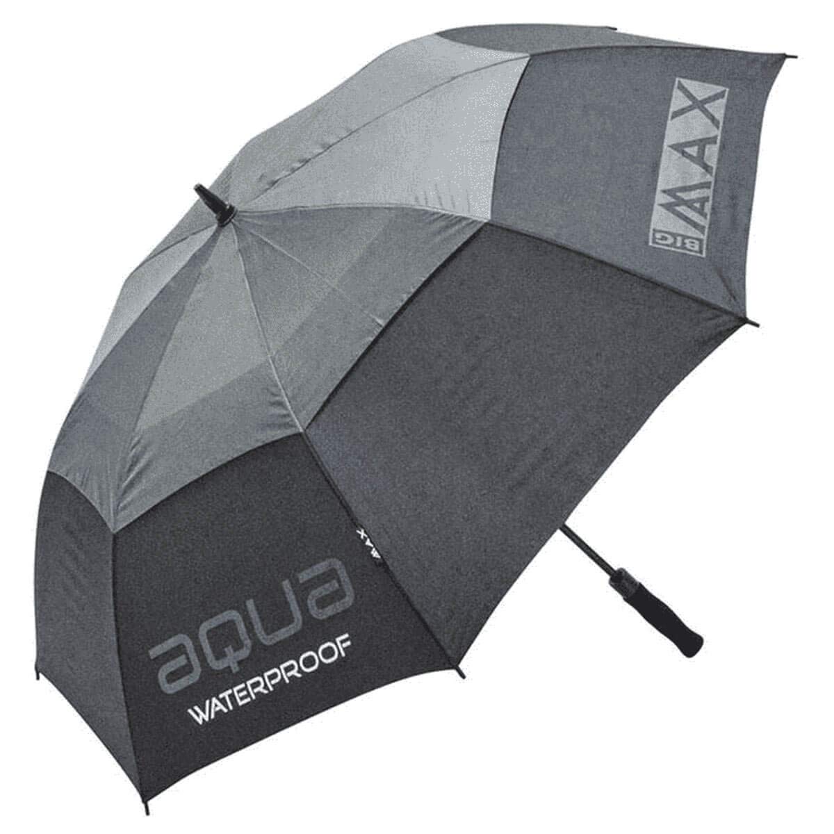 Big Max Aqua Regenschirm grau/schwarz