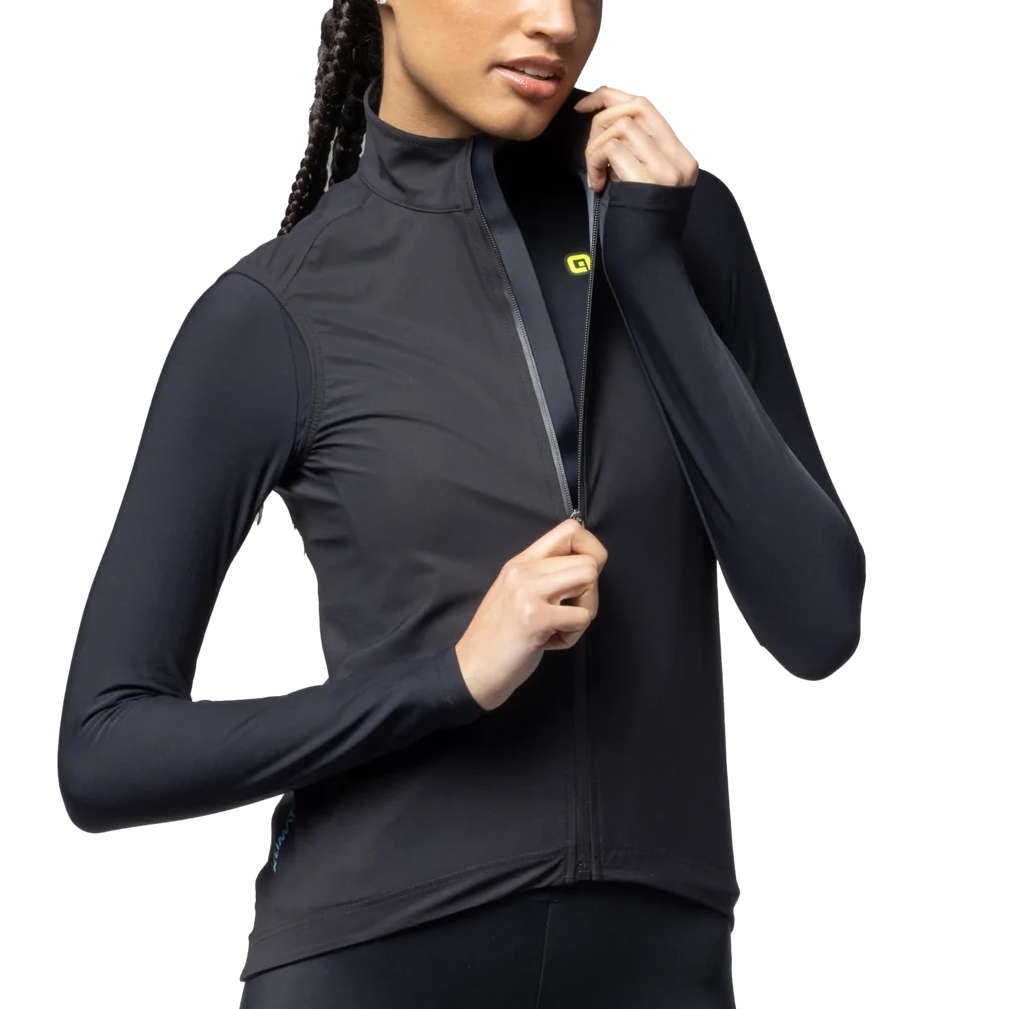 Alé Cycling Women's Klimatik Racing 2.0 Rainproof Gilet, Black, XL