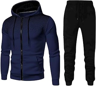 [Babsully] ジャージ 上下セット メンズ パーカー スウェット 秋 冬 ジップアップ フード付き スポーツウェア セットアップ トレーナー 大きいサイズ 服 暖かい 裏起毛 アウター ロングパンツ 防寒 防風 吸汗速乾 ルームウェア 部屋着 冬用