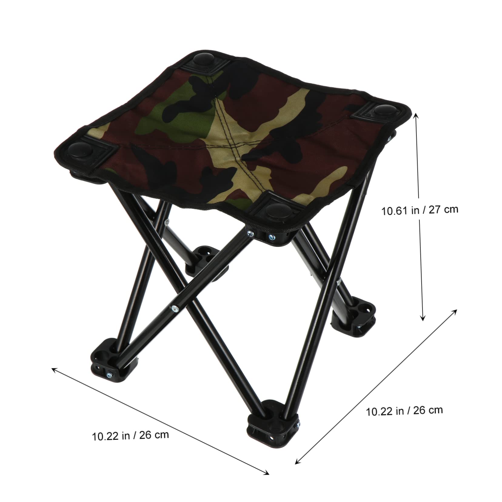 2 Pezzi Sgabello Pieghevole da Pesca Sedia Portatile Sgabello da Spiaggia Sgabello Collassabile Sgabello Pieghevole a Scomparsa Sillas Plegables Mini Sgabello Sgabello da