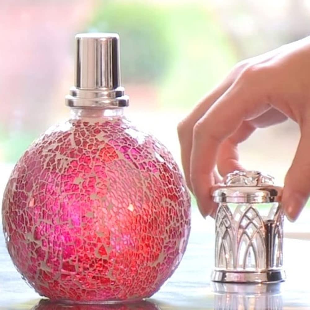 Pack Ahorro Lámpara Catalítica Mosaico Fucsia + Fragancia Bed of Roses (500ml) + Limpiador Neutro (200ml) + Mecha de Repuesto