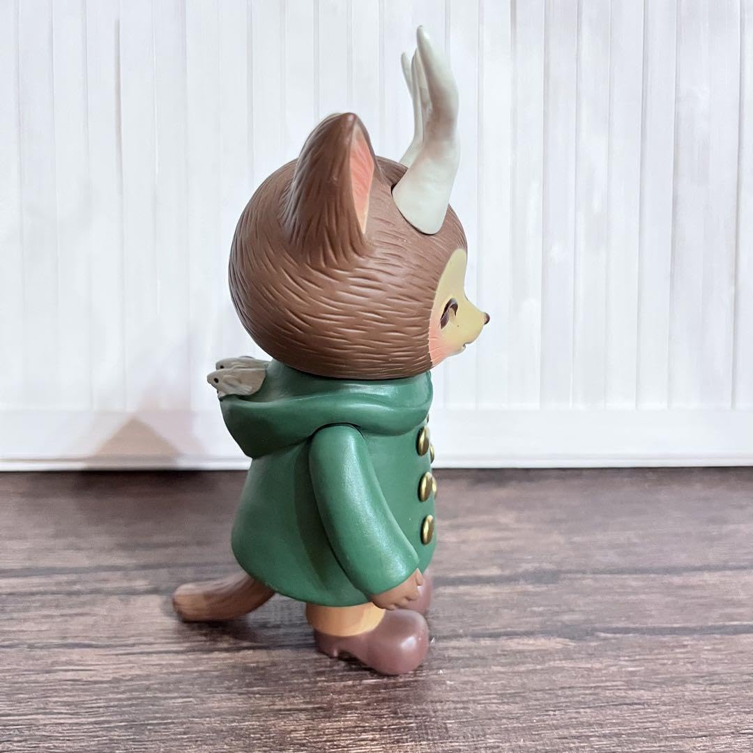 Amazon.co.jp: つのねこ morris モリス 大 フィギュア ソフビ（ハード 