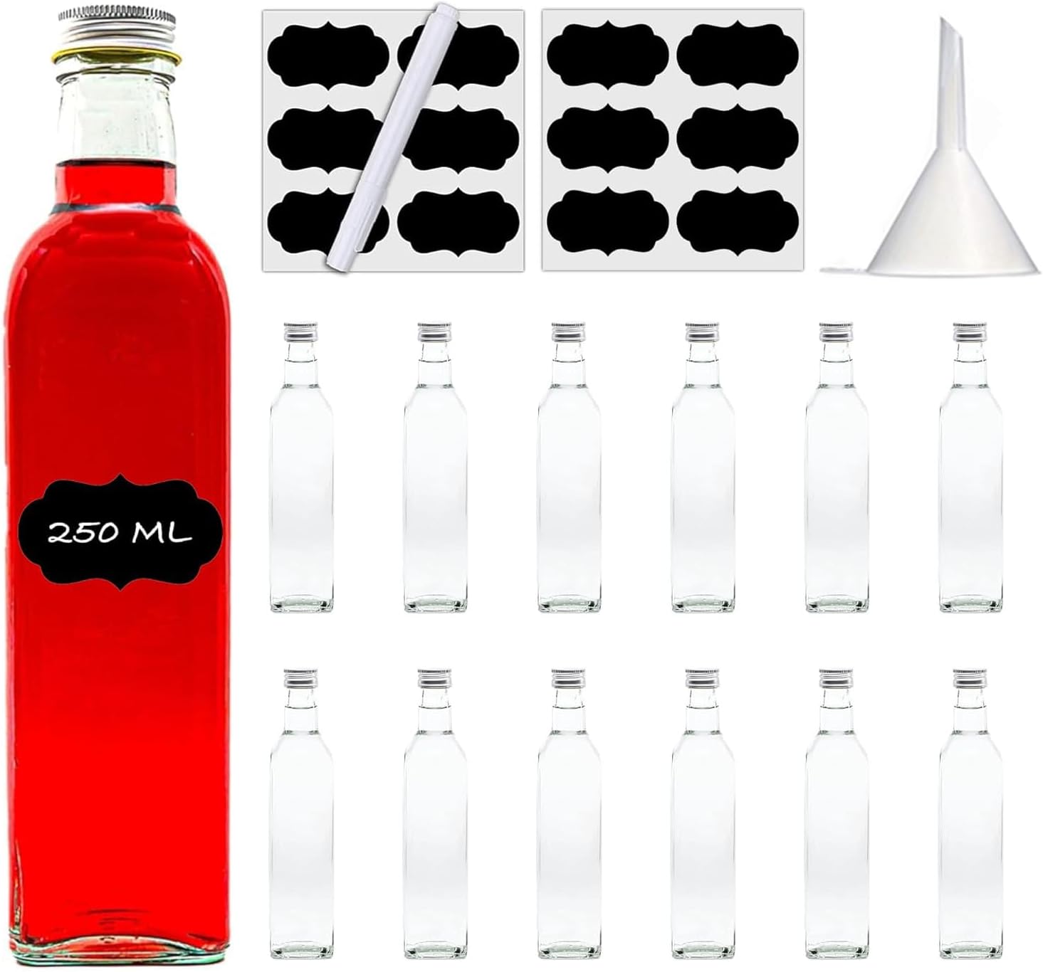 bottiglie di vetro per liquori